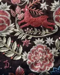 Åkdyna från år 1798  ur Hedvig Ulfsparres samling nr 621. Nordiska museets föremål NM.0480621.