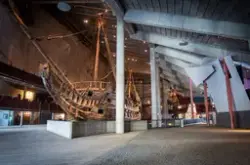 Skeppshallen på Vasamuseet.