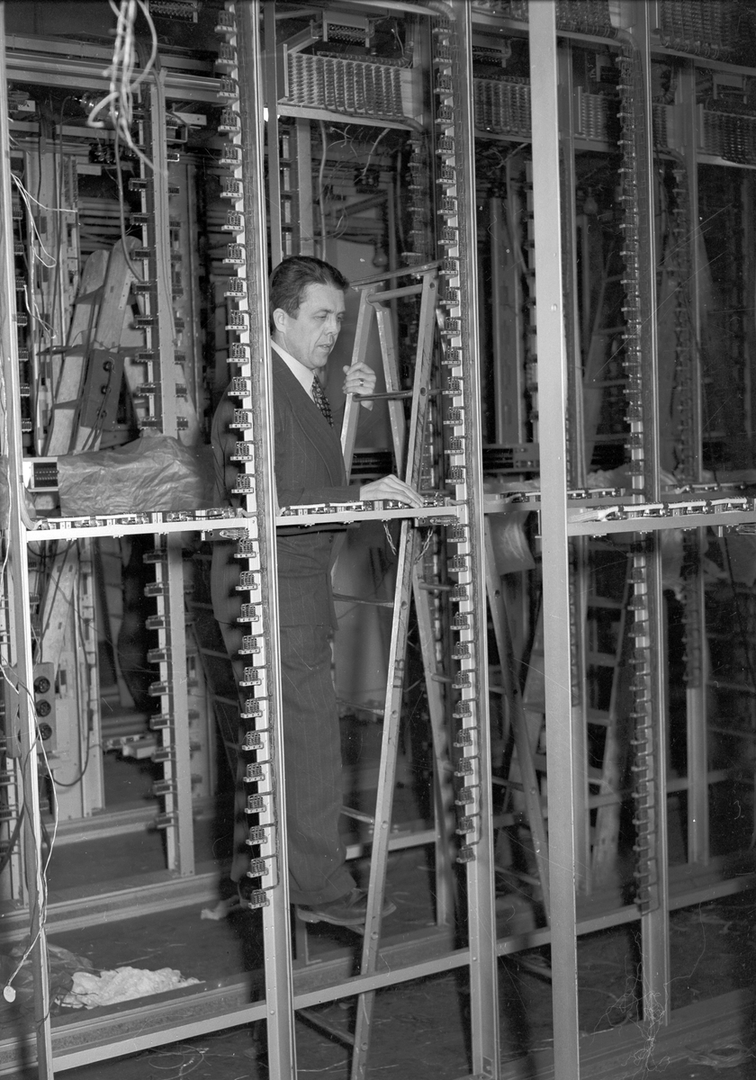 Telegrafverket, den 30 mars 1950