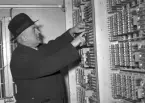 Telegrafverket reparation, den 30 mars 1950