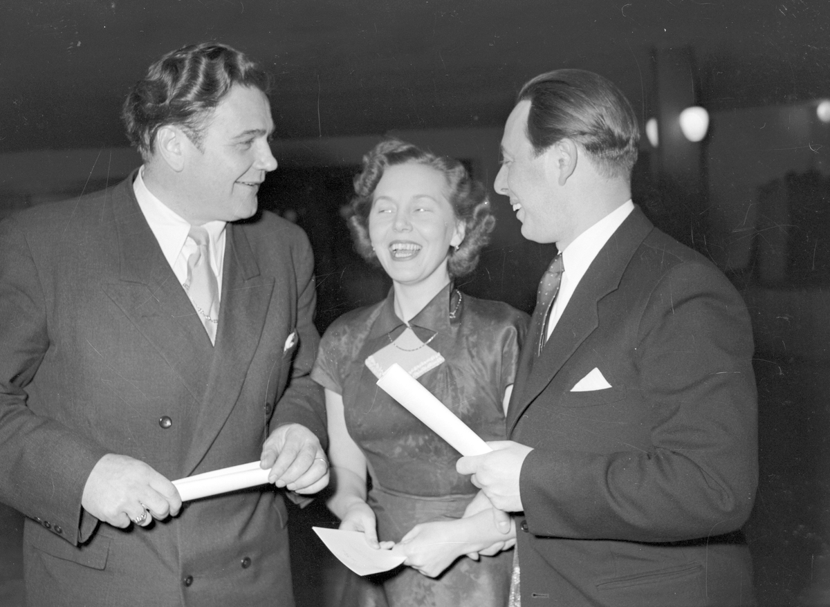 Landshövding Rickard Sandler, avskedsmiddag på Rotundan den 30 mars 1950