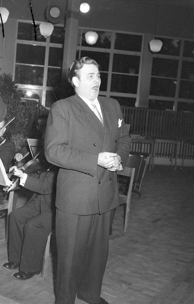 Landshövding Rickard Sandler, avskedsmiddag på Rotundan den 30 mars 1950