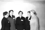Nämndekvinnor på Gävlekongress. Den 23 april 1950