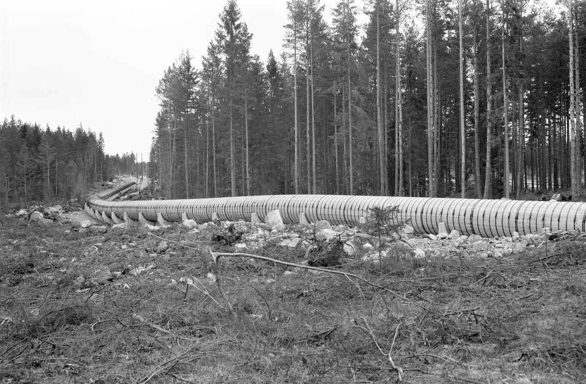 En vattentub för sötvattenförsörjning byggdes omkring 1950 av Korsnäs AB. Tuben leder än idag vatten från det gamla fiskeläget Kullen i Bodaån i Skutskär via sjön Trösken till Korsnäsfabriken, där det renas. Vattentuben har en invändig diameter på 1,4 meter och en kapacitet av cirka 200.000 liter i minuten.