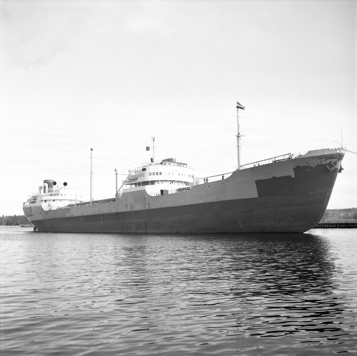 "Soya Maria" Tankfartyg. Den 23 april 1950