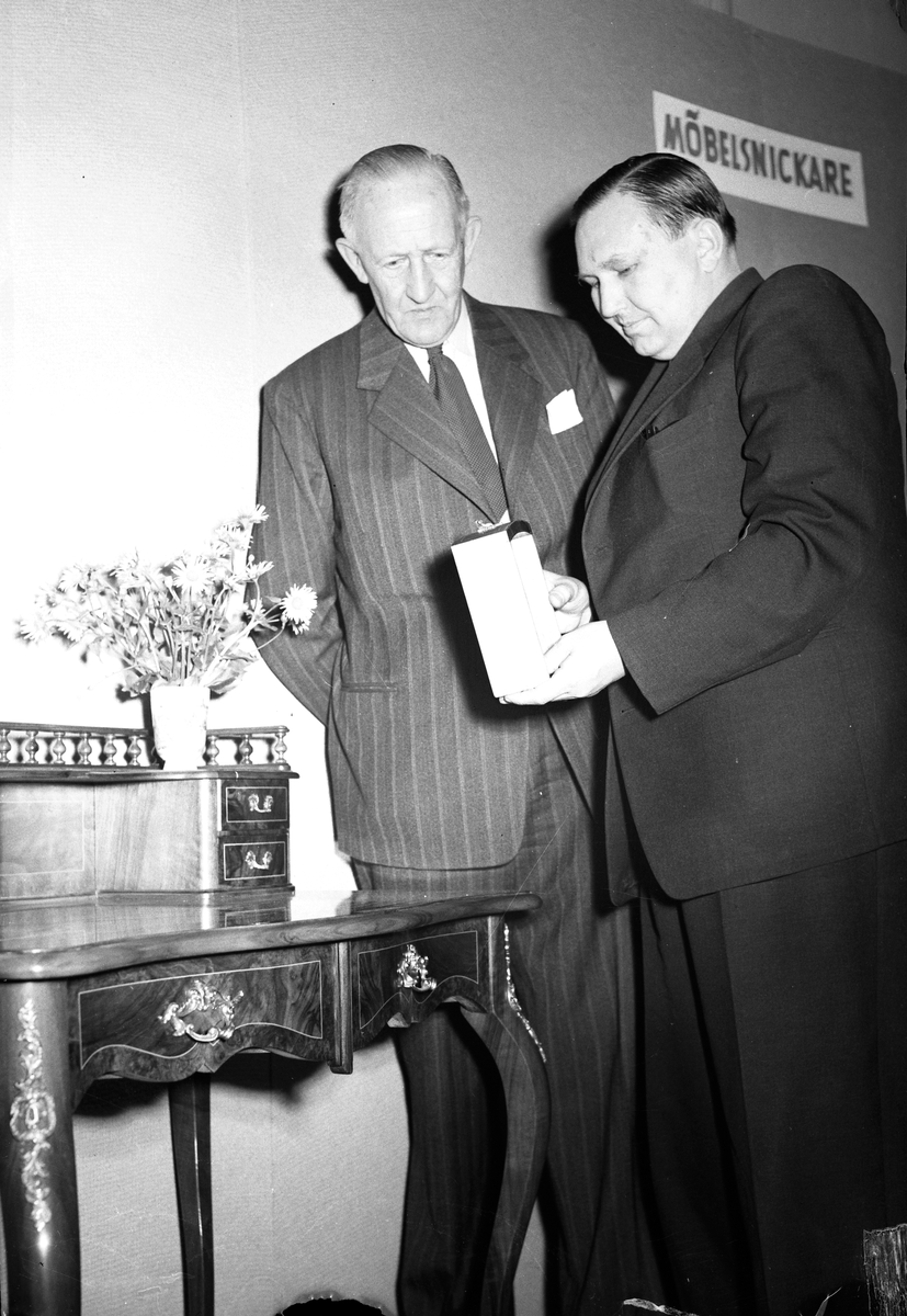 Yrkesskolornas avslutning på Stadshuset. Den 20 maj 1950