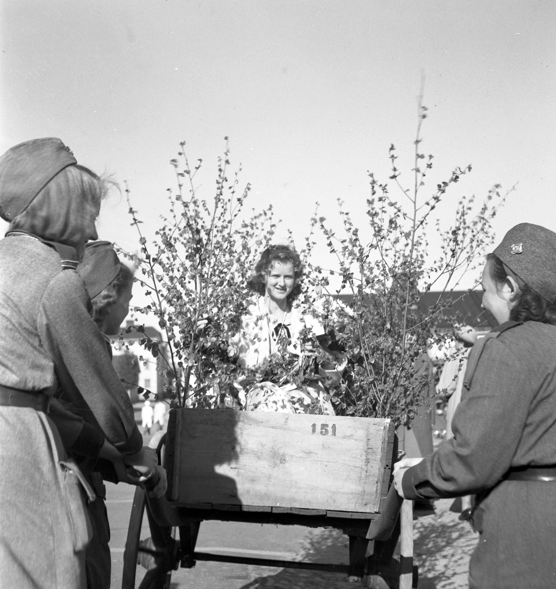 Seminariets examen. Den 17 maj 1950