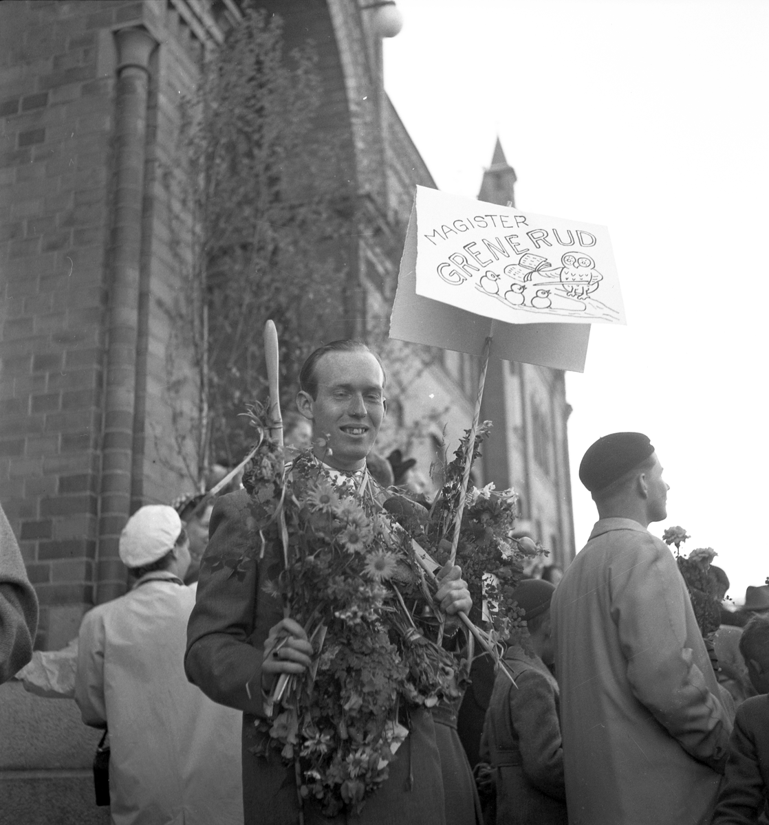 Seminariets examen. Den 17 maj 1950
