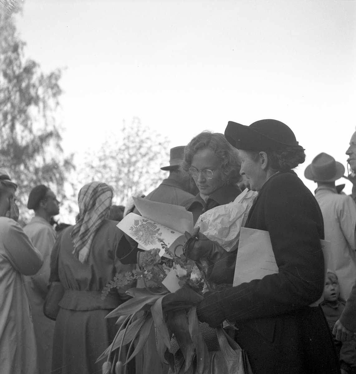 Seminariets examen. Den 17 maj 1950