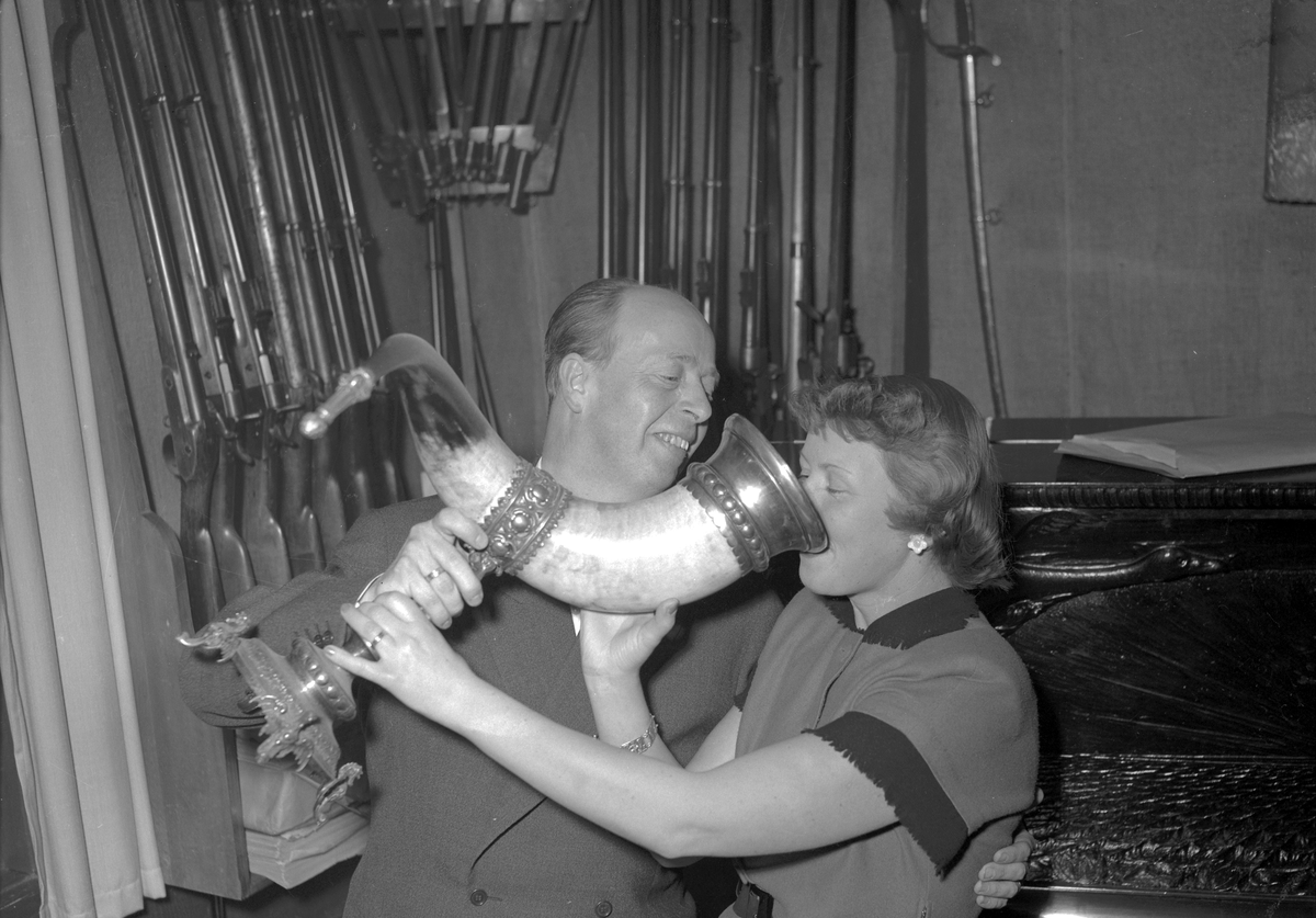 "Trivsamma Trean" Folkparken. Den 17 maj 1950