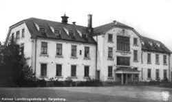 Kalnæs landbrugsskole pr. Sarpsborg.