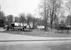 Ny lekplats vid Gustavsgatan. Den 8 maj 1950