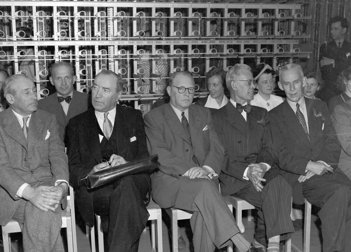 Telegrafverket invigs Juni 1950