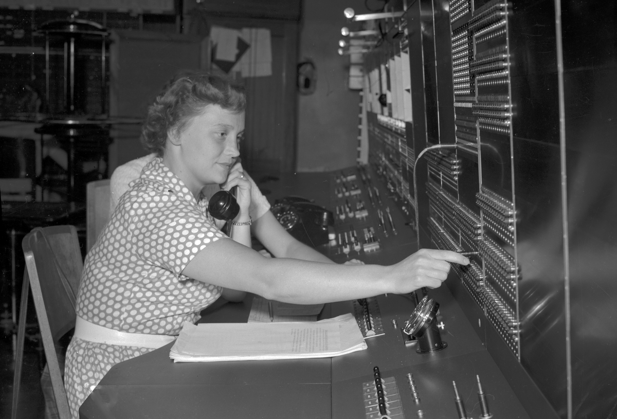 Telegrafverket invigs Juni 1950