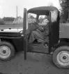 Kungliga Vattenfallsstyrelsen, inspektionsjeep. Augusti 1946