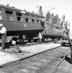 Tågolycka vid Forsbacka station den 16 juli 1950