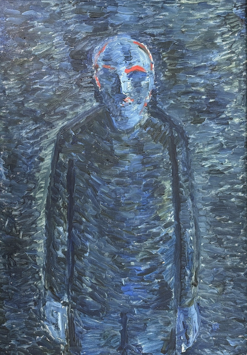 Mann i mørkre [Maleri]