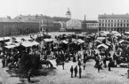Gävle stad  Norr, Stortorget.
Stortorget omkring sekelskiftet.