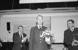 Överste Björn Svensson, chef Ing 2, i mitten.
