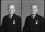 Porträtt. August Hjelm, Mölntorp.
Ur Gustaf Åhmans samling.