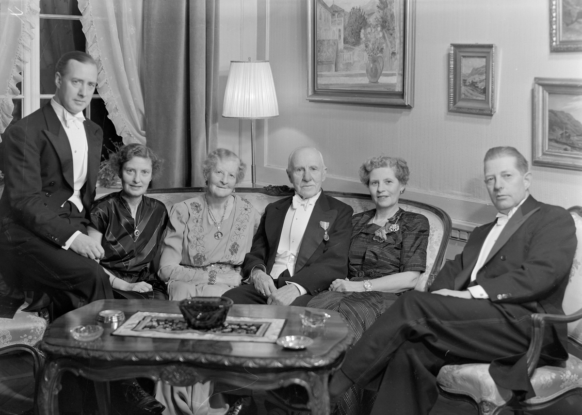 Carl Bretteville-Jensen med familie
