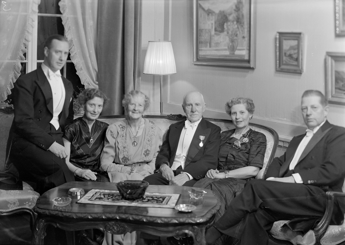 Carl Bretteville-Jensen med familie