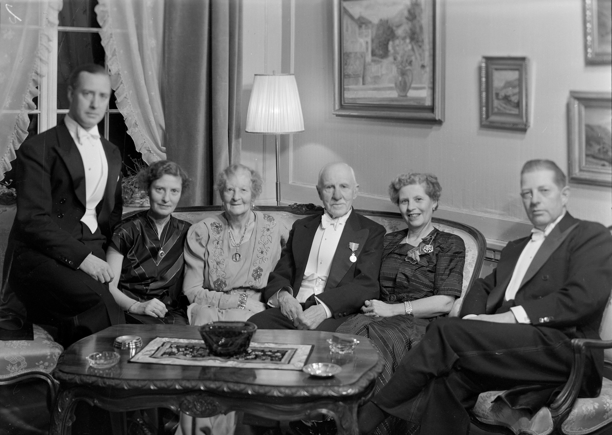 Carl Bretteville-Jensen med familie