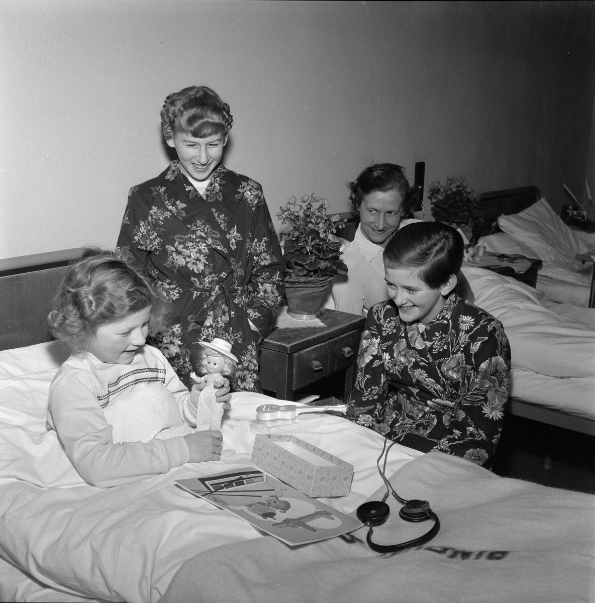 Julaften på Ringvål Sanatorium 1957