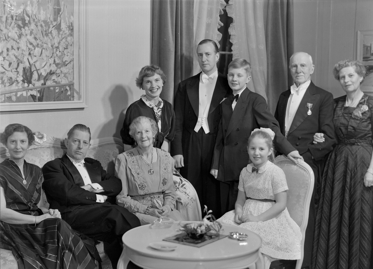 Carl Bretteville-Jensen med familie
