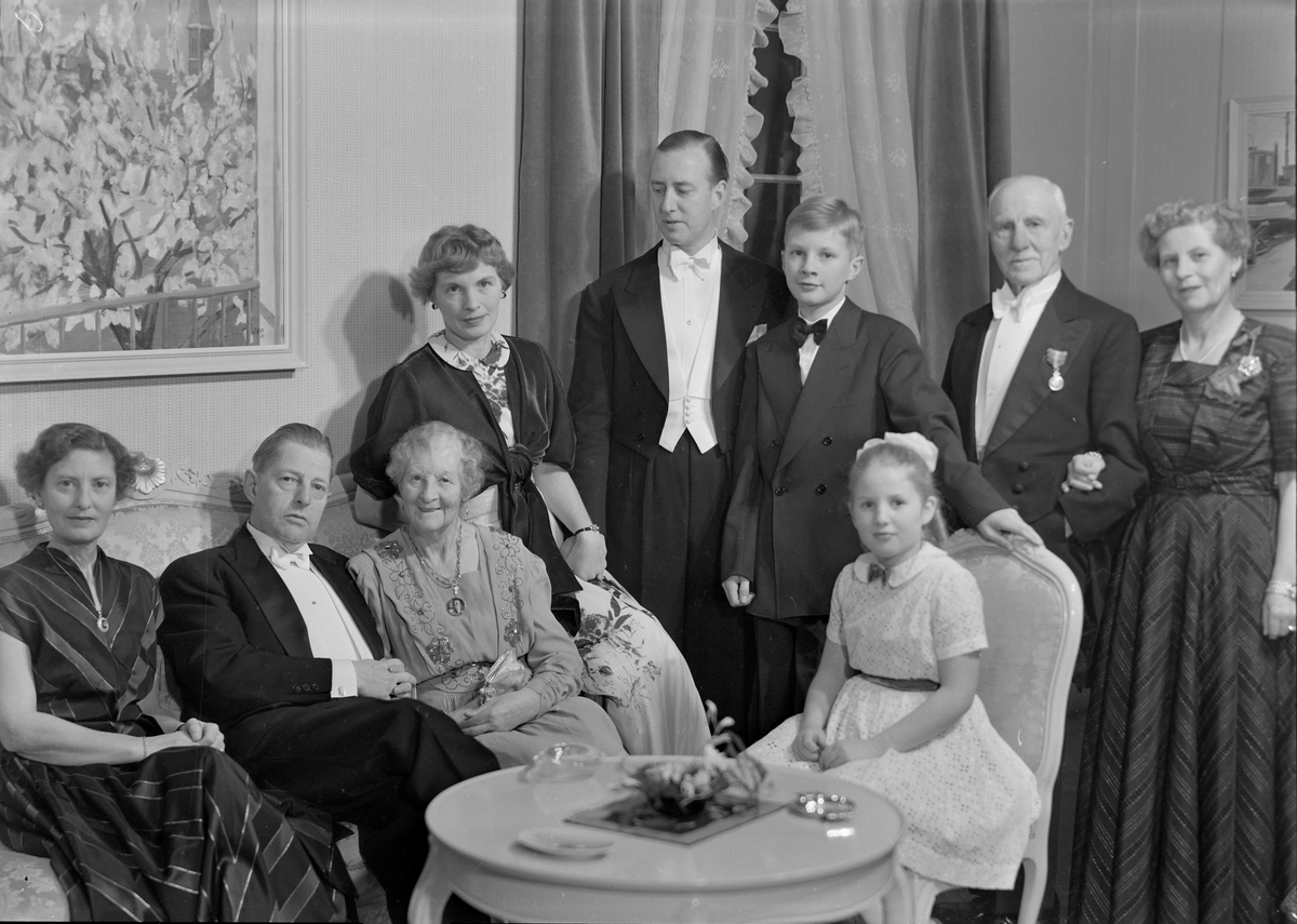 Carl Bretteville-Jensen med familie