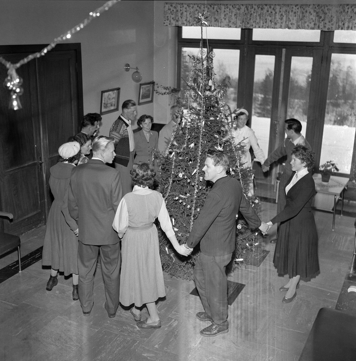 Julaften på Ringvål Sanatorium 1957