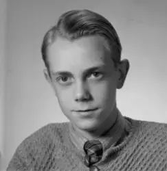 Porträtt av ung man, 1950
