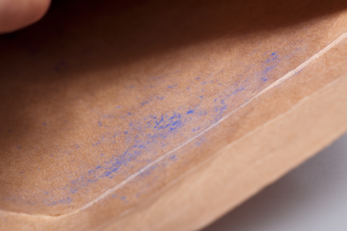 koboltfarge, pigment fra Blaafareverket, til blåfargen på glass.