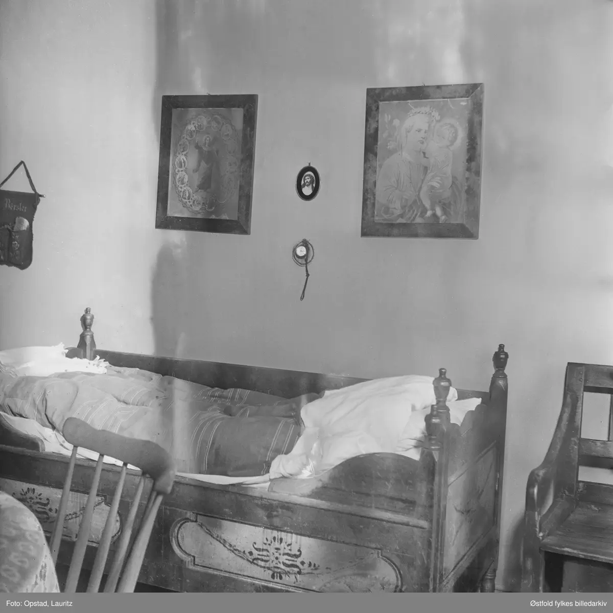 846e Arbeiderboligen St. Olafs Vold/ St Olavs voll på Borgarsyssel Museum 1960.