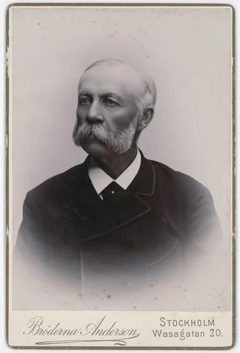 Porträtt på J. Th Mobeck