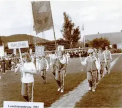 Fra landsturnstevne i Drammen.