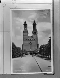 Repro av kyrkan i Eskilstuna