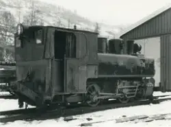 Damplokomotiv nr. 15 på Thamshavn.