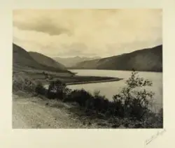 Fra det skotske høylandet Ullapool, Skottland, utstillingsbilde, umontert.