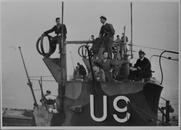 Första parkett på U 9.