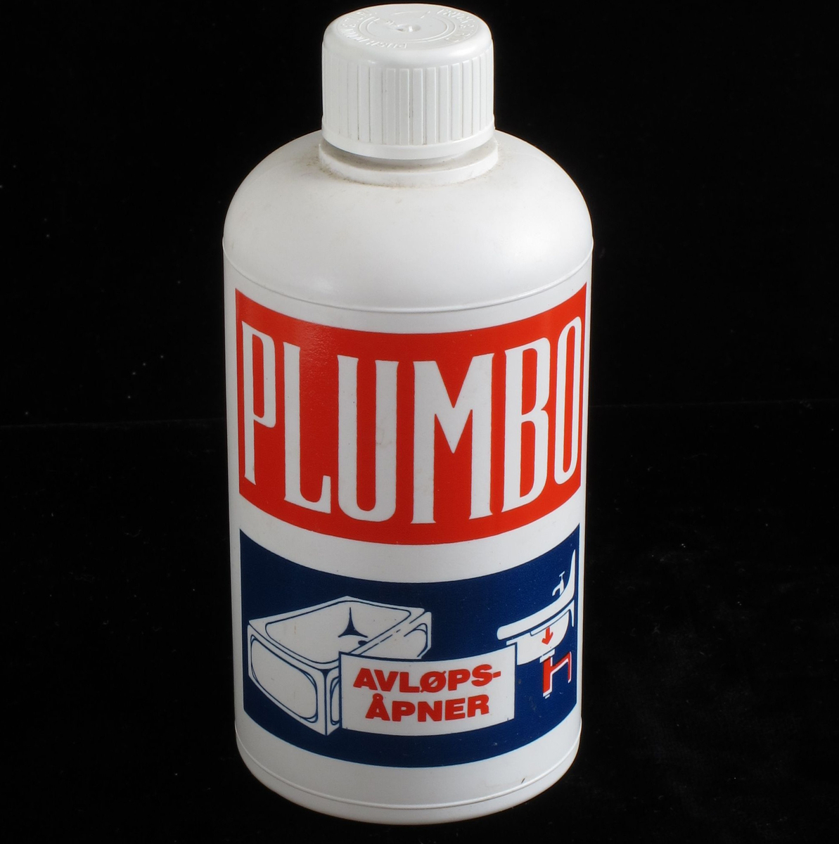 Plastflaske med skrukork.