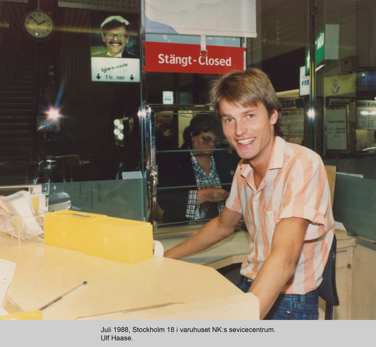 Postkontoret Stockholm 18. I varuhuset NK:s servicecentrum. Ulf Haase.