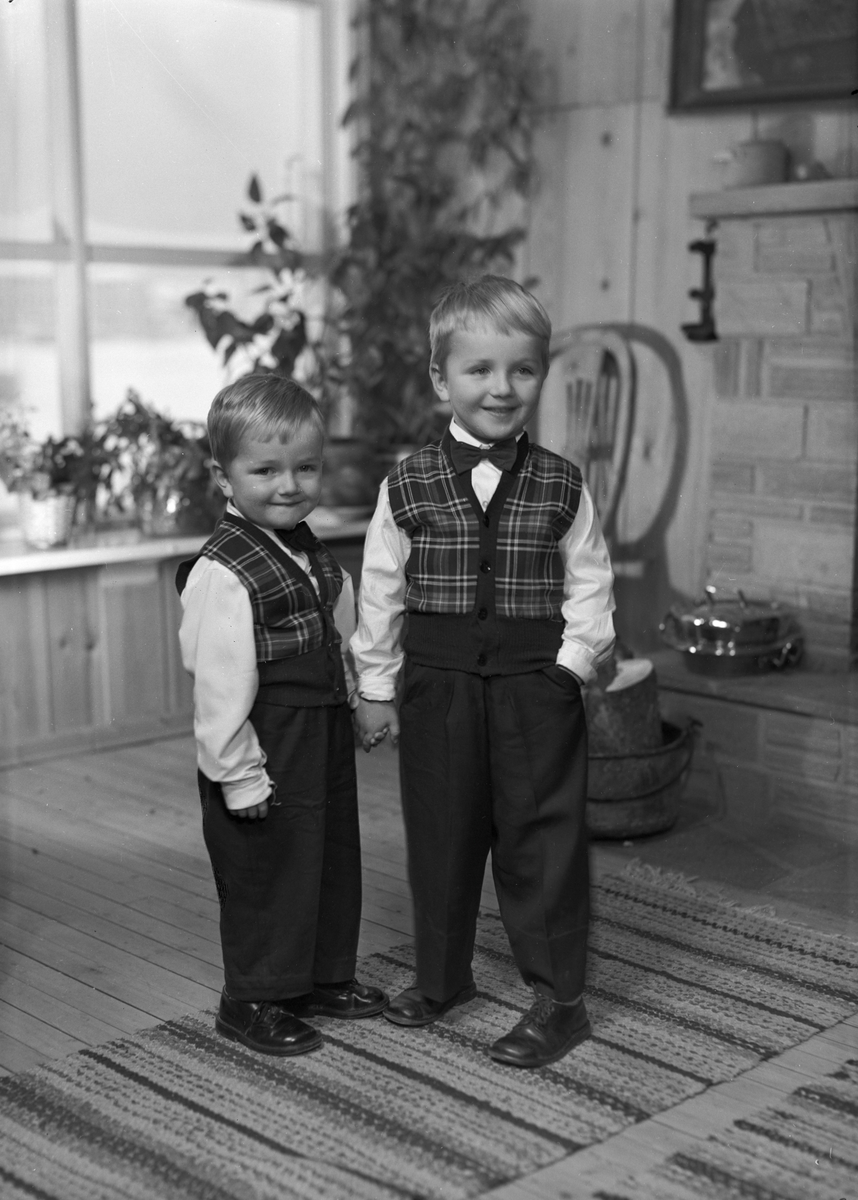 Professor Magne Mortenson med familie
