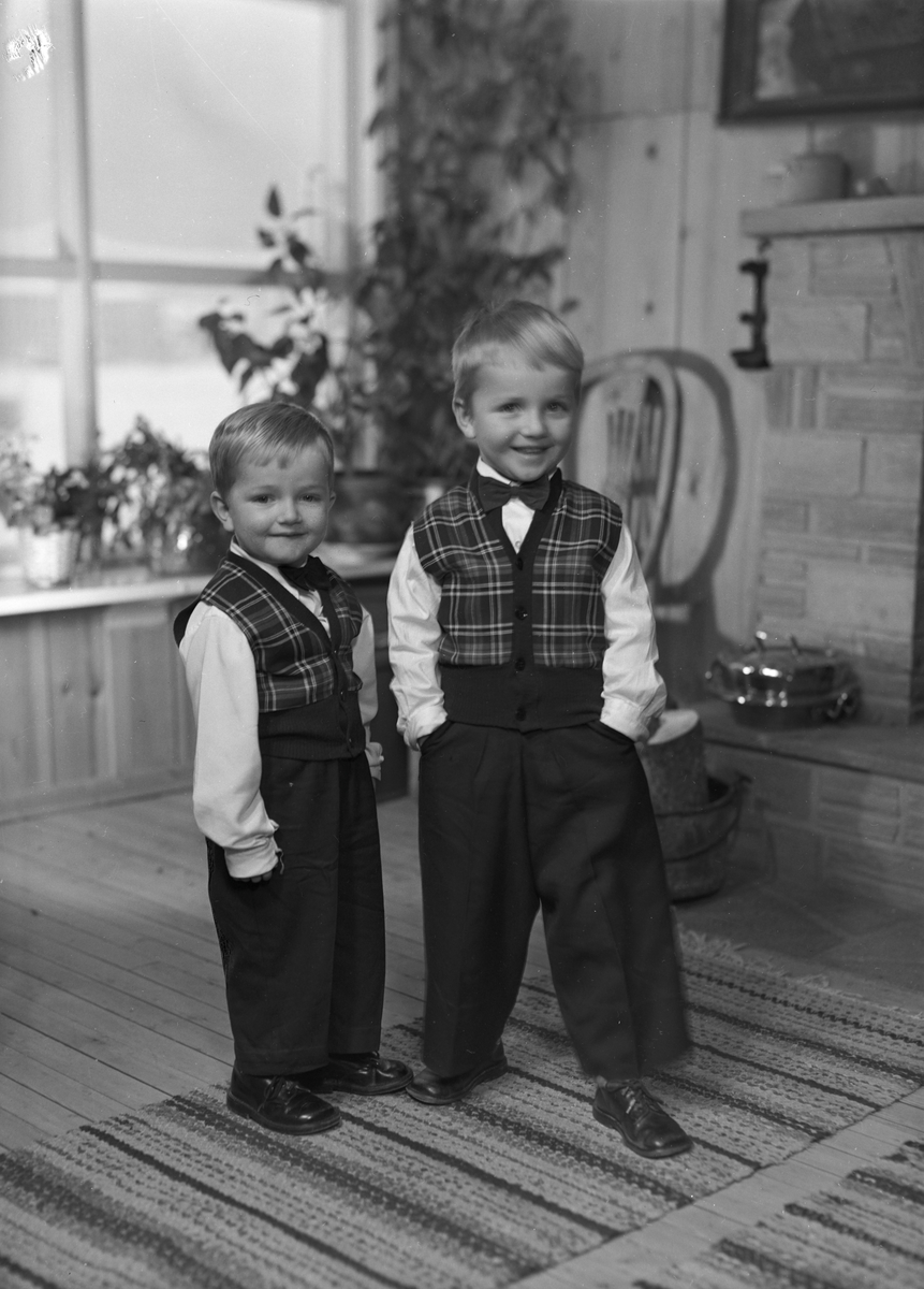 Professor Magne Mortenson med familie