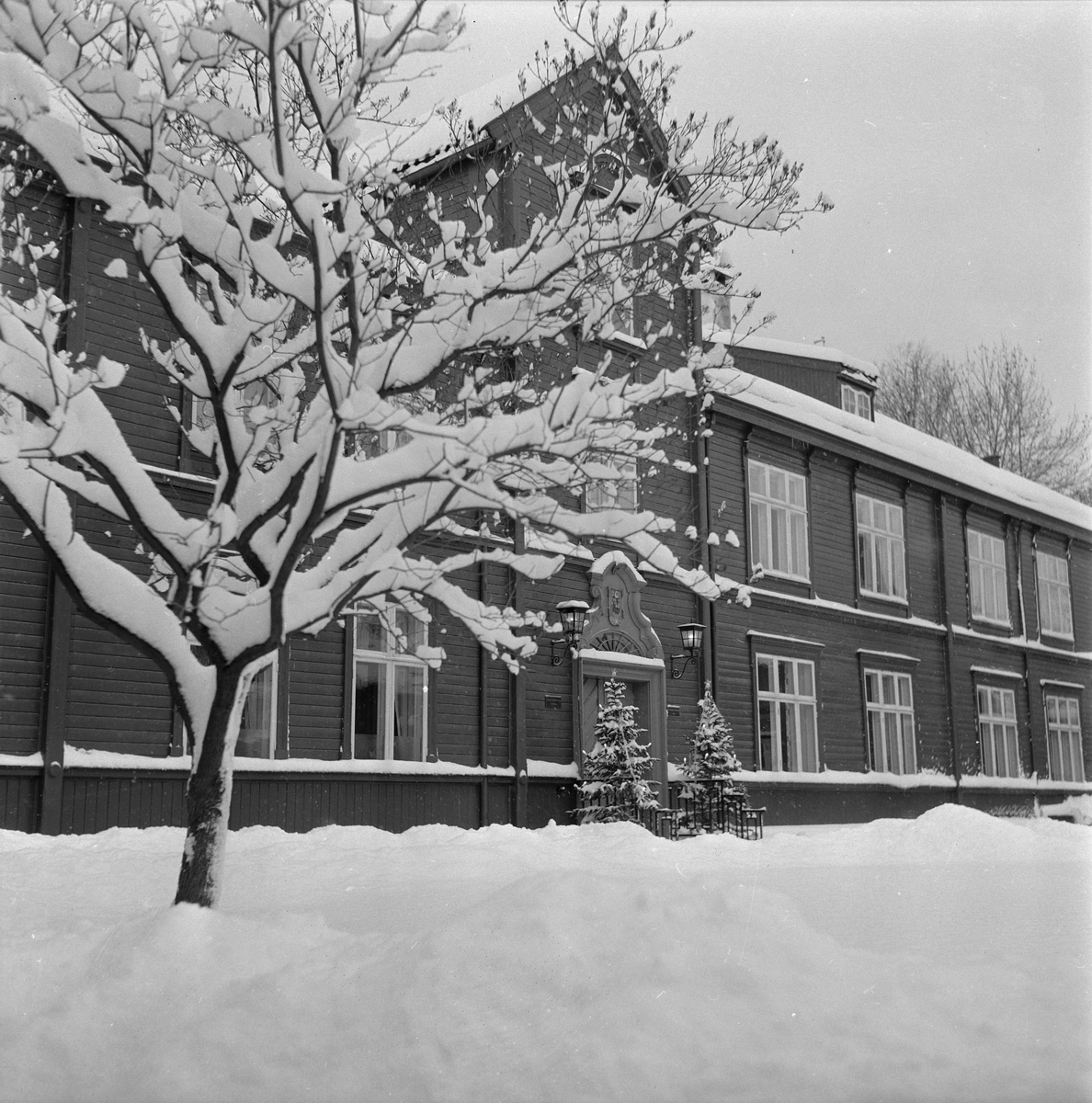 Waisenhuset i vinterdrakt