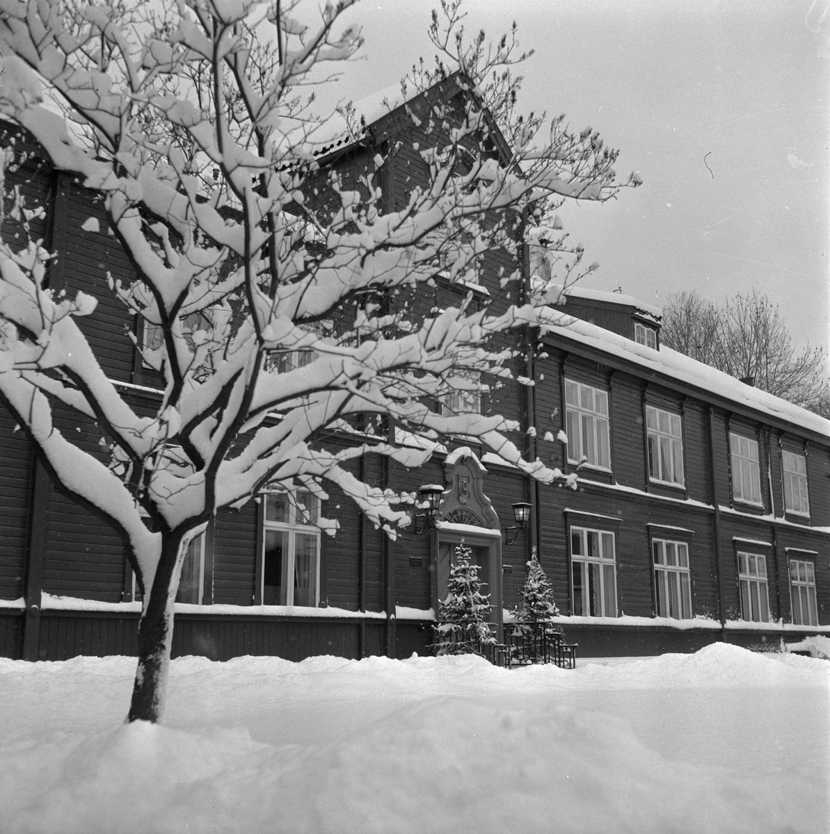 Waisenhuset i vinterdrakt