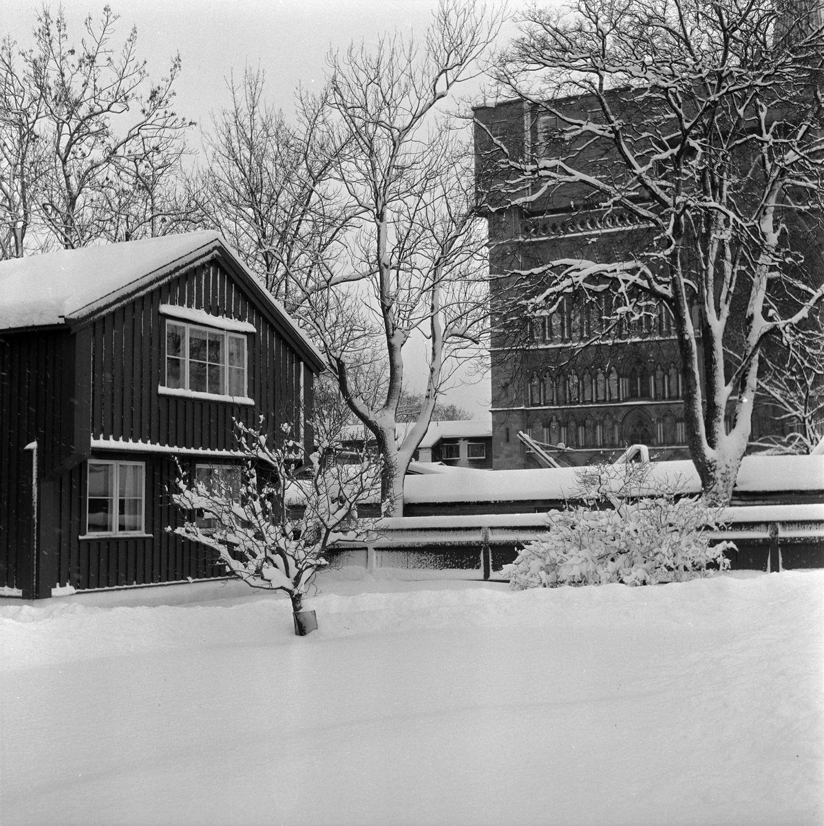 Waisenhuset i vinterdrakt
