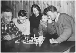 Påskeferie 1958-60 Oksbua Valsjødalen. Ytre Rendalen