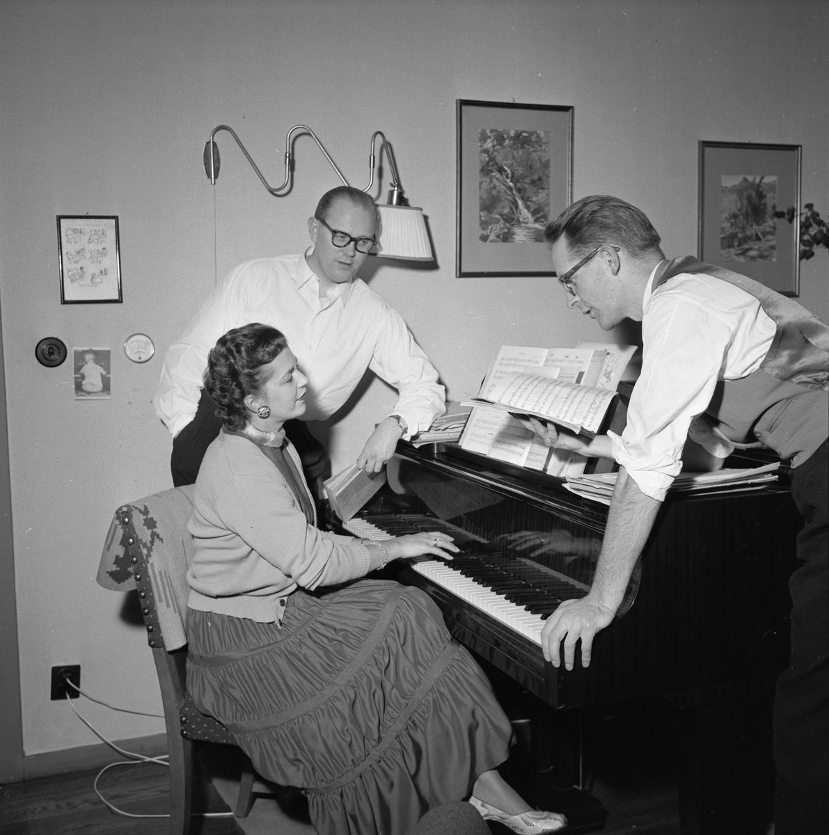 Else M. Lund, Arne Bjerge og Per Sjølie skal synge opera