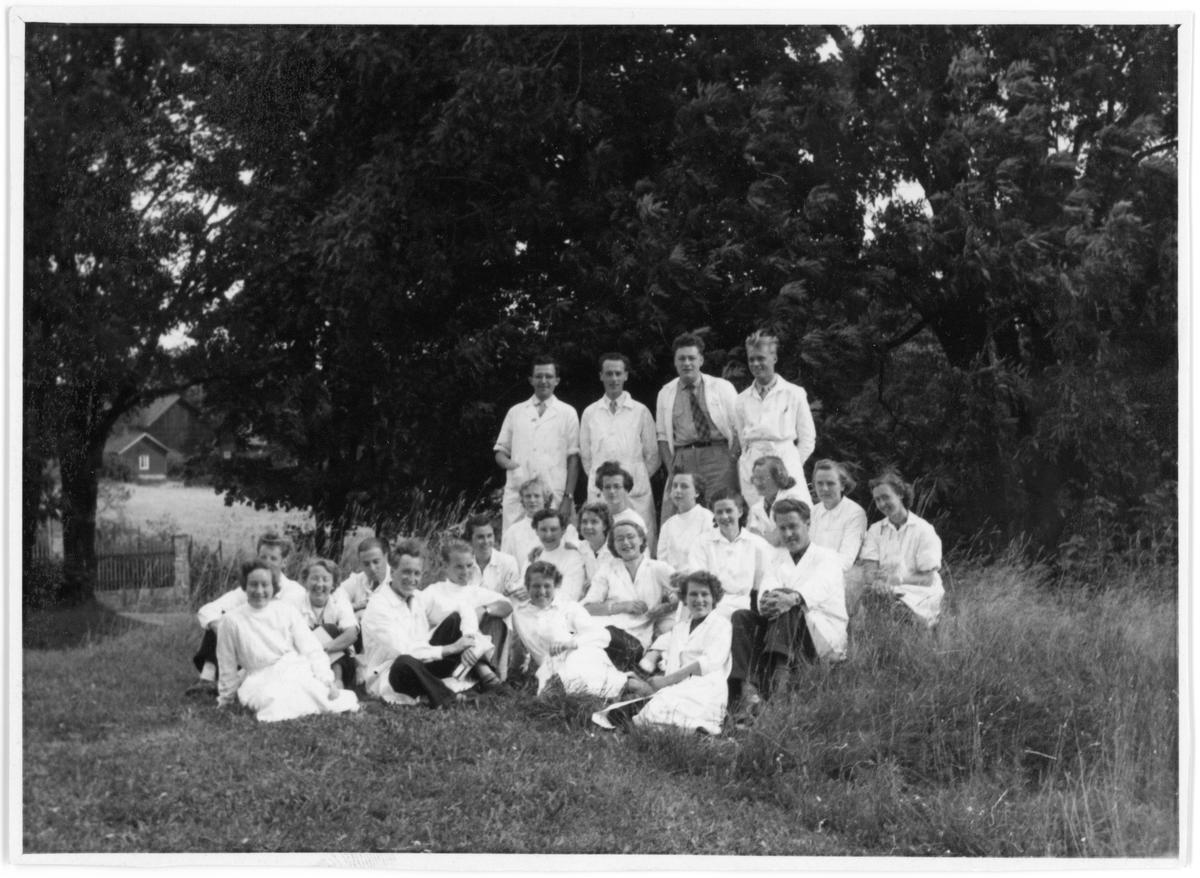 NFA.6085B: Eksamenskullet Farmasøytisk Institutt 1952.
NFA.6085C: Kullet som tok apotekereksamen høsten 1942.
NFA,6085H: Professor Bjarne Samdahl utnevnes til æresdoktor ved Sorbonne universitet i Paris 1959.
NFA.6085J: Universitetets kjemiske laboratorium i Fredriksgate 3 Avdeling B med vordende farmasøytiske kandidater, Cand.pharm. Ellen Gleditsch i forgrunnen. Ca,1920.
NFA.6085K: Professor Ellen Gleditsch æresdoktor ved Sorbonne 1962
NFA.06085A Kursus i førstehjelp på Farmasøytisk Institutt 1940
NFA.06085D To personer i verneutstyr 1940
NFA.06085E 4 personer som prøver gassmasker
NFA.06085F Person med verneutstyr
NFA.06085G Utenfor Farmasøytisk Institutt 4 personer og bil
NFA.06085I  Store auditorium på Farmasøytisk Imstitutt kurs i den frivillige farmasøytiske luftverngruppe
